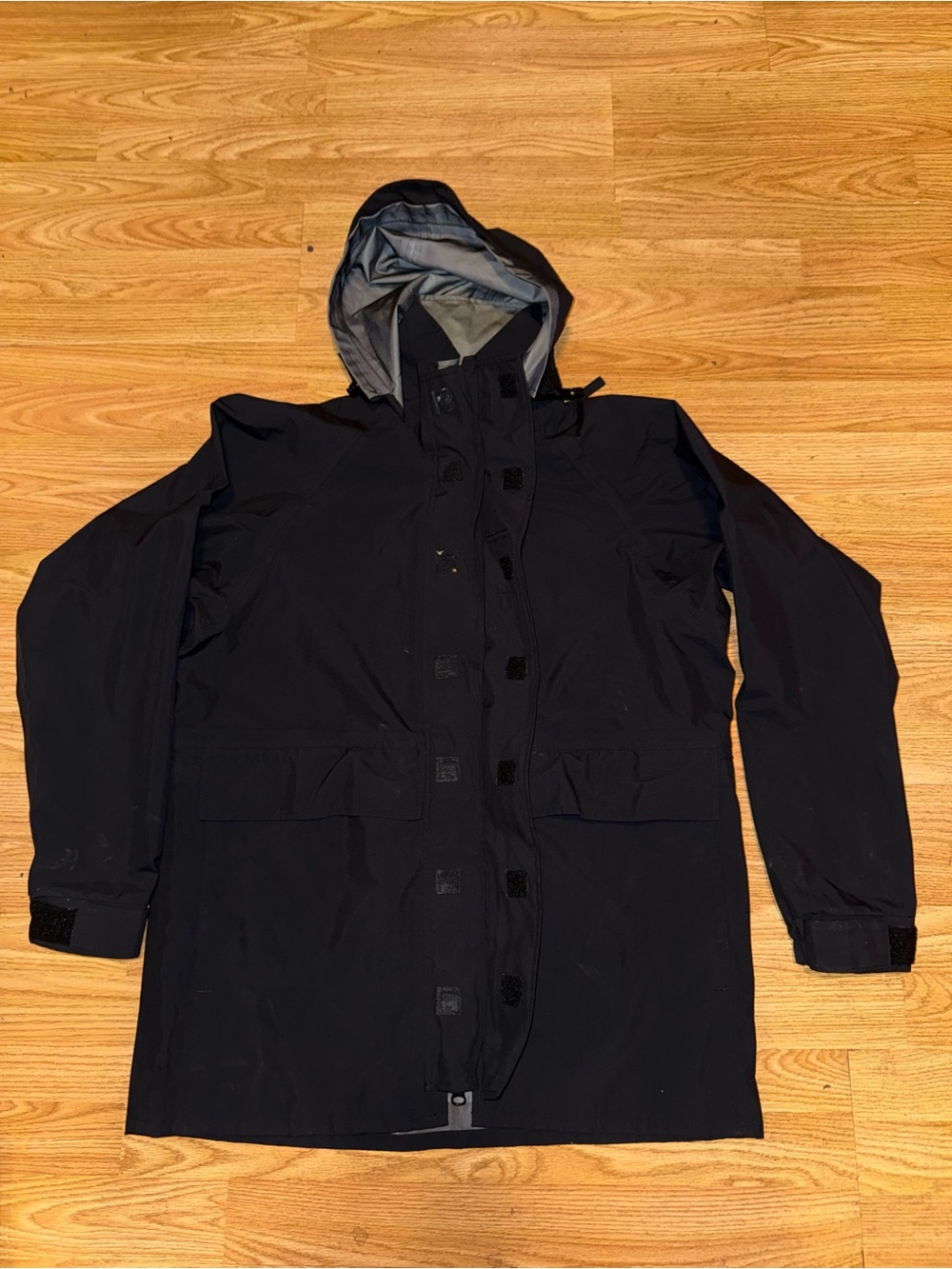 US Navy Uniform NWU Black Cold Weather Goretex Parka Medium Long